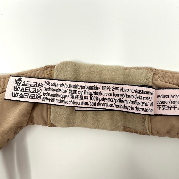 Victoria’s Secret Push Up Padded Underwire Bra In Nude Size 36D - Picture 8 of 8